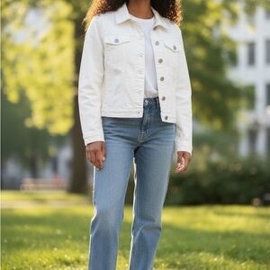 Cherokee white Denim Jacket